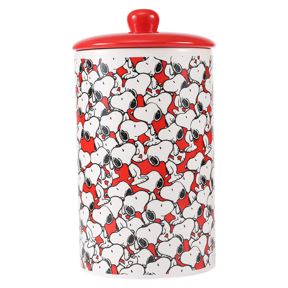 Snoopy Peanuts for Pets Dog Treat Canister - Picture 1 of 3